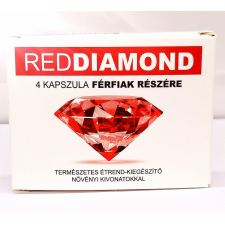  RED DIAMOND FOR MEN POTENCIANÖVELŐ KAPSZULA - 4 DB potencianövelő