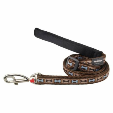 Red Dingo Bone Yard Brown póráz 100-180 cm XS nyakörv, póráz, hám kutyáknak