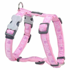 Red Dingo Breezy Love Pink Medium Dog hám nyakörv, póráz, hám kutyáknak