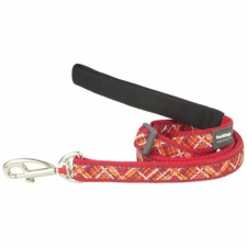 Red Dingo Flanno Red póráz 100-180 cm Large nyakörv, póráz, hám kutyáknak