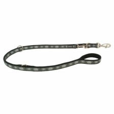 Red Dingo Paw Impressions Black multi-purpose póráz 200 cm XS nyakörv, póráz, hám kutyáknak