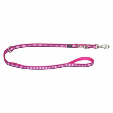 Red Dingo Reflective Hot Pink multi-purpose póráz 200 cm XS nyakörv, póráz, hám kutyáknak