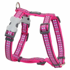 Red Dingo Reflective Hot Pink XLarge Dog hám nyakörv, póráz, hám kutyáknak