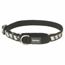 Red Dingo Reflective Ziggy Black Large Martingale nyakörv nyakörv, póráz, hám kutyáknak