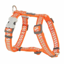 Red Dingo Reflective Ziggy Orange XLarge Dog hám nyakörv, póráz, hám kutyáknak