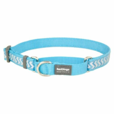 Red Dingo Reflective Ziggy Turquoise Large Martingale nyakörv nyakörv, póráz, hám kutyáknak