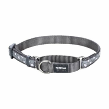 Red Dingo Stars Grey Medium Martingale nyakörv nyakörv, póráz, hám kutyáknak