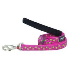 Red Dingo Stars Hot Pink póráz 100-180 cm Small nyakörv, póráz, hám kutyáknak