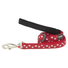 Red Dingo Stars Red póráz 100-180 cm XS nyakörv, póráz, hám kutyáknak