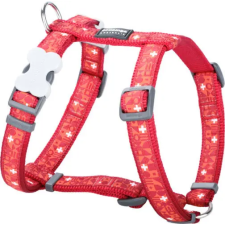Red Dingo Swiss Cross Red Small kutya hám nyakörv, póráz, hám kutyáknak