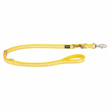 Red Dingo White Spots Yellow multi-purpose póráz 200 cm Large nyakörv, póráz, hám kutyáknak