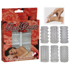  Red Roses Péniszgyűrű készlet 6db péniszgyűrű