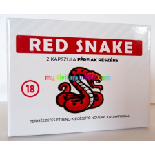  Red Snake kapszula 2 db, erős, alkalmi potencianövelő, vágyfokozó Férfiaknak, mennyiségi kedvezmény potencianövelő