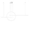 REDO -01-1849 GIOTTO Fehér Színű Függeszték LED 66W IP20