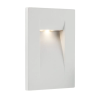 REDO -9637 INNER Fehér színű Kültéri Falba Építhető Lámpa LED 3W IP65