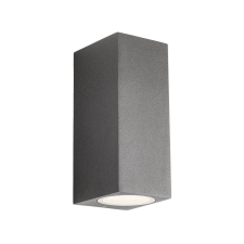 REDO Brio sötétszürke LED kültéri fali lámpa (RED-90530) LED 1 izzós IP54 kültéri világítás