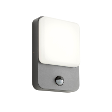 REDO Colin sötétszürke-fehér LED kültéri fali lámpa (RED-90133) LED 1 izzós IP54 kültéri világítás