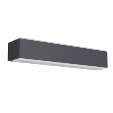 REDO Dash sötétszürke LED kültéri fali lámpa (RED-90407) LED 1 izzós IP65 kültéri világítás