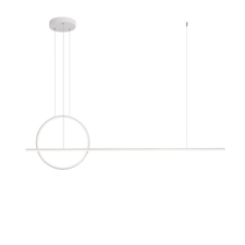 REDO Giotto fehér LED függesztett lámpa (RED-01-1847) LED 1 izzós IP20 világítás
