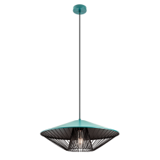 REDO Grill zöld-fekete függesztett lámpa (RED-01-3010) E27 1 izzós IP20 világítás