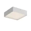 REDO Nox fehér vízvédett LED kültéri mennyezeti lámpa (RED-91049) LED 1 izzós IP65