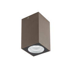 REDO Quad sötétbarna LED kültéri mennyezeti lámpa (RED-90092) LED 1 izzós IP65 kültéri világítás