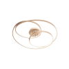 Redo Smarter Centrix bronz LED mennyezeti lámpa (RED-01-2973) LED 1 izzós IP20