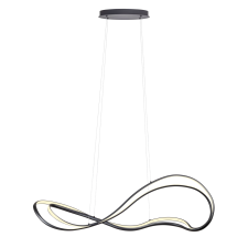 REDO Tempest fekete LED függesztett lámpa (RED-01-3599) LED 1 izzós IP20 világítás