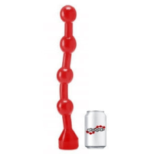 RedPearl Concoly golyók 42 x 5,5 cm Piros anál