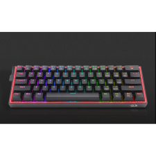 Redragon Fizz Pro black, wired&2.4G&BT mechanical Keyboard, RGB, blue switch Black HU (K616-RGB_BLUE_HU) billentyűzet