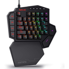 Redragon K585 (Blue Switch) Egykezes Vezetékes Mechanikus Gaming Billentyűzet - Fekete (K585RGB) billentyűzet