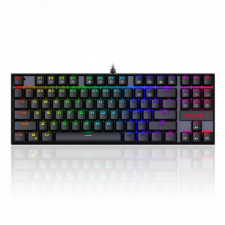Redragon Kumara RGB Backlit Mechanical Gaming Keyboard Brown Switches Black HU billentyűzet