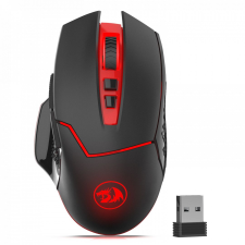 Redragon m690 mirage wireless gamer egér, fekete egér