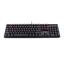 Redragon Mitra Red Blue Switch fekete vezetékes mechanikus gamer billentyűzet billentyűzet
