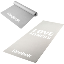 Reebok 173x61x0,4cm szürke Love Fitness feliratos tornaszőnyeg tornaszőnyeg
