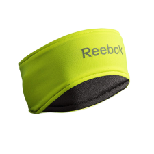  Reebok neonzöld/fekete kifordítható fülvédős fejpánt futáshoz fülvédő