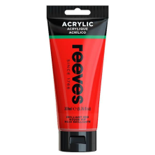 Reeves akrilfesték, 200 ml - brilliant red akrilfesték