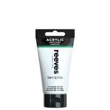 Reeves akrilfesték, 75 ml - titanium white akrilfesték