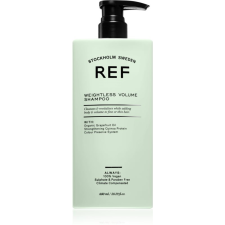 =#REF! REF Weightless Volume Shampoo Sampon finom, lesimuló hajra dús haj a gyökerektől 600 ml sampon