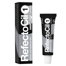 RefectoCil Szempilla- és szemöldökfesték 1 (Pure Black) 15 ml (Fekete) szemöldökfesték