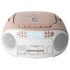 Reflexion Boombox CD-s rádió - Fehér/Rózsaszín (RCR2260DAB/PK)