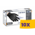 Reflexx Full Grip N85 extra vastag púdermentes nitril gumikesztyű fekete 50db (Karton - 10 csomag)