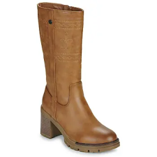 Refresh Magas sarkú csizmák 172968-CAMEL Barna 37 női csizma, bakancs