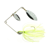 Refuse to Blank RTB Dual Blade Spinnerbait 16 gr - Chartreuse Silver Glitter
