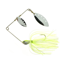 Refuse to Blank RTB Dual Blade Spinnerbait 16 gr - Chartreuse Silver Glitter csali