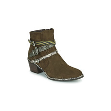 Regard Bokacsizmák NAPOLI V3 VELOURS MILITARE Keki 39