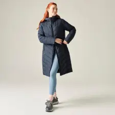 Regatta Adela Női steppelt kabát kék női dzseki, kabát