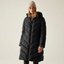 Regatta Anita Női steppelt kabát fekete női dzseki, kabát