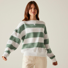 Regatta Avika II Női pamut pulóver zöld