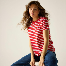 Regatta Bayletta SS Tee Női pamut póló piros női póló